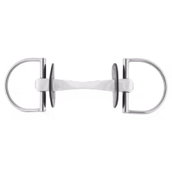 Zoom Nathe D-Ring snaffle 20 mm with flexible Mullen Mouth