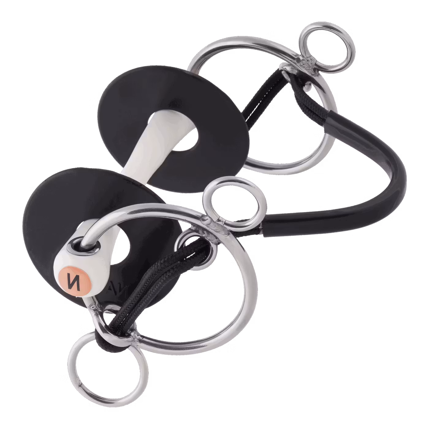 Nathe Curbgag snaffle flexible 20 mm