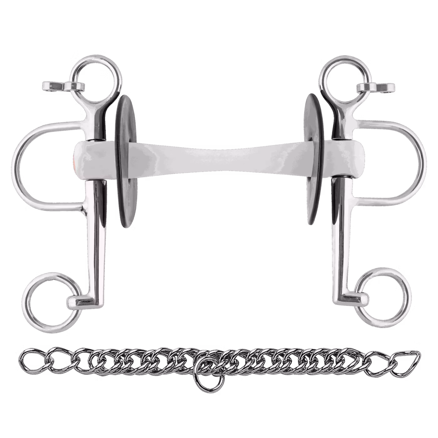 Nathe Pelham 20 mm with flexible Mullen Mouth, long cheeks