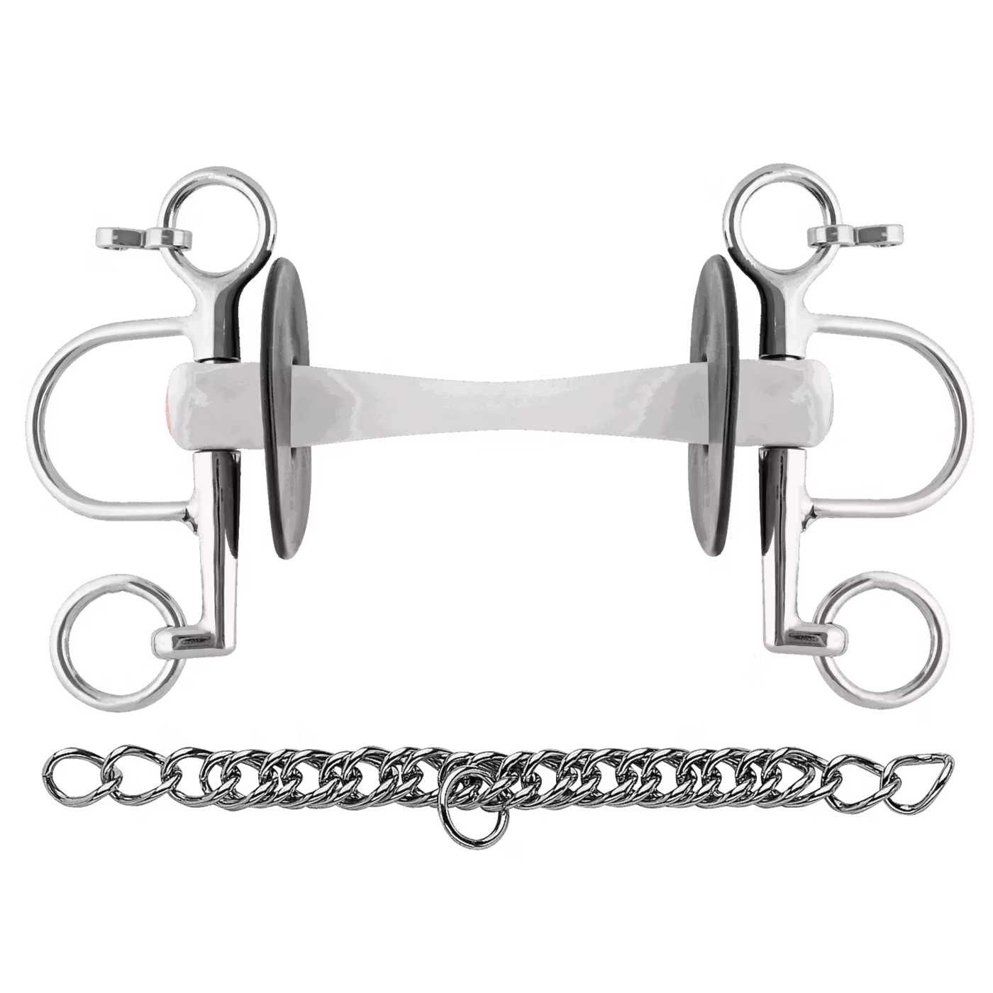 Nathe Pelham 20 mm with flexible Mullen Mouth, short cheeks