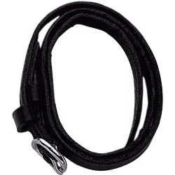 KK leather curb strap 59 cm black