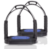 Bow Balance Stirrups - Stainless steel anthracite