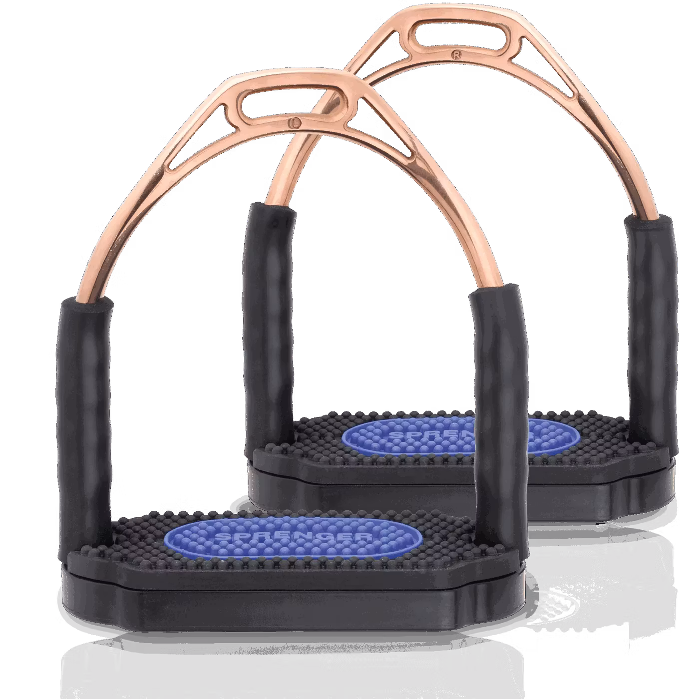 Bow Balance Stirrups - Stainless steel bronze