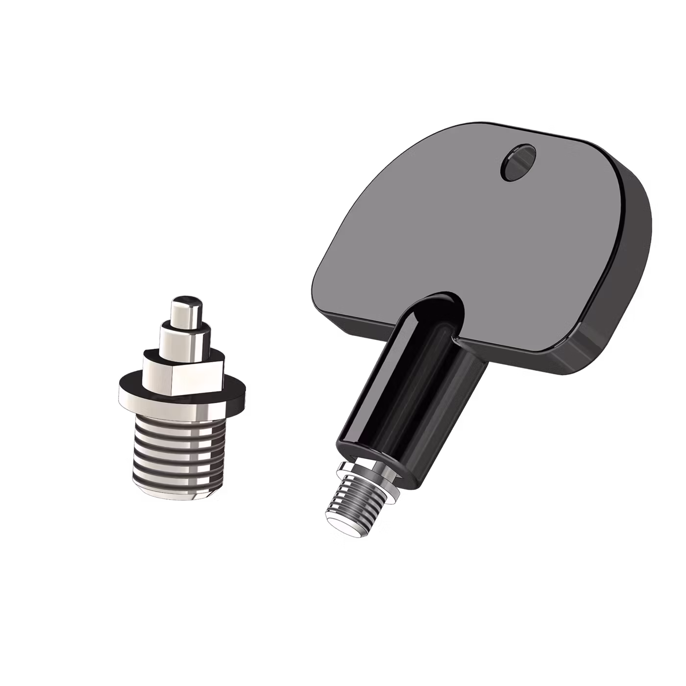 Spikes with key (Set=18 pcs.)