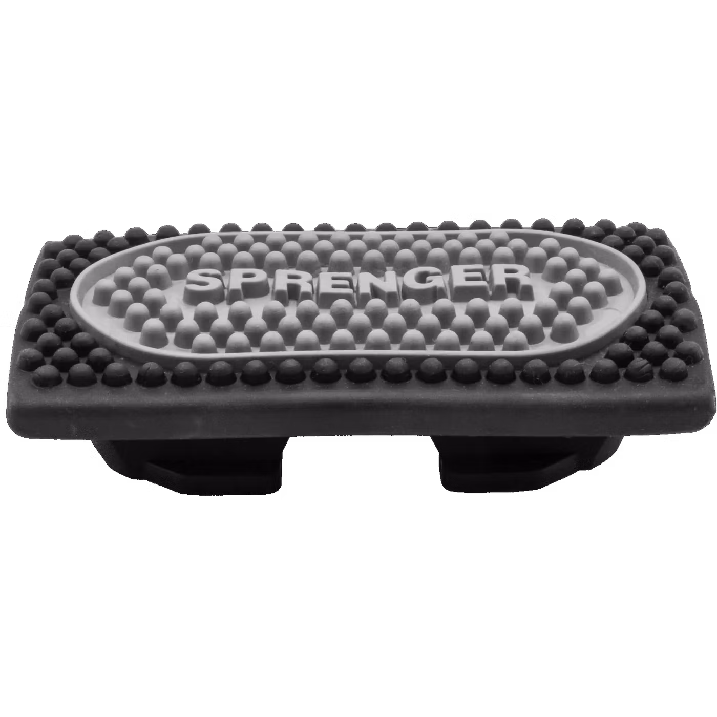 Stirrup pads for Flexcite Stirrups - Rubber black / silver