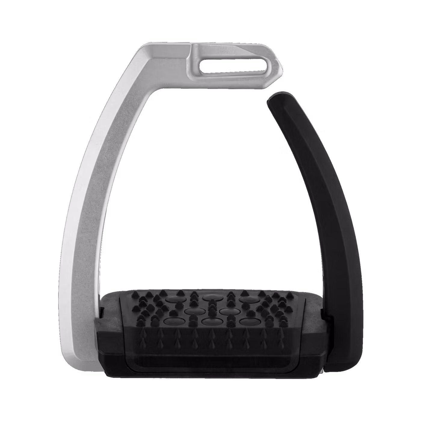 Aero-Stirrups silver anodized - size 120 mm