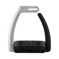 Aero-Stirrups silver anodized - size 120 mm