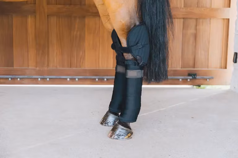 Kentucky Transport Stabil Bandage Pad med hasskydd