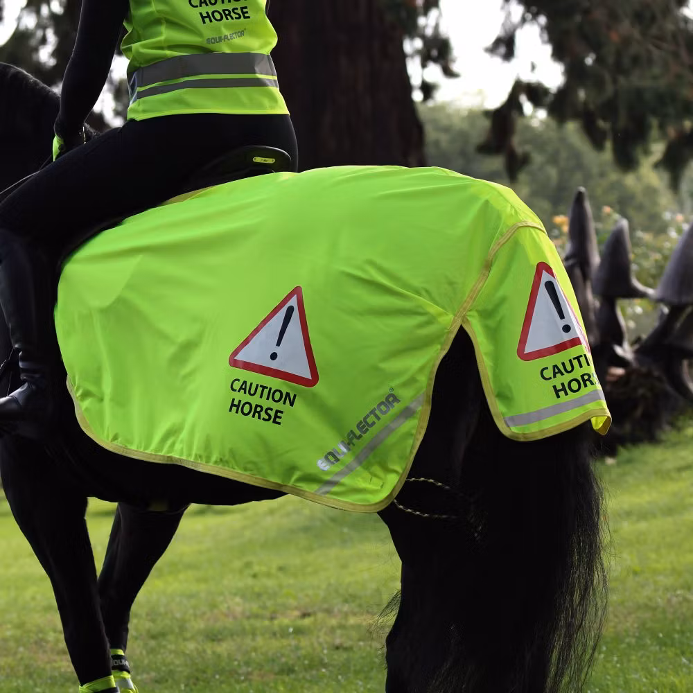 EQUI-FLECTOR® Mesh Reflex Ländtäcke, Yellow