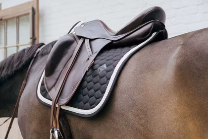 Kentucky Horsewear Saddle Pad Plaited Cord Dressage