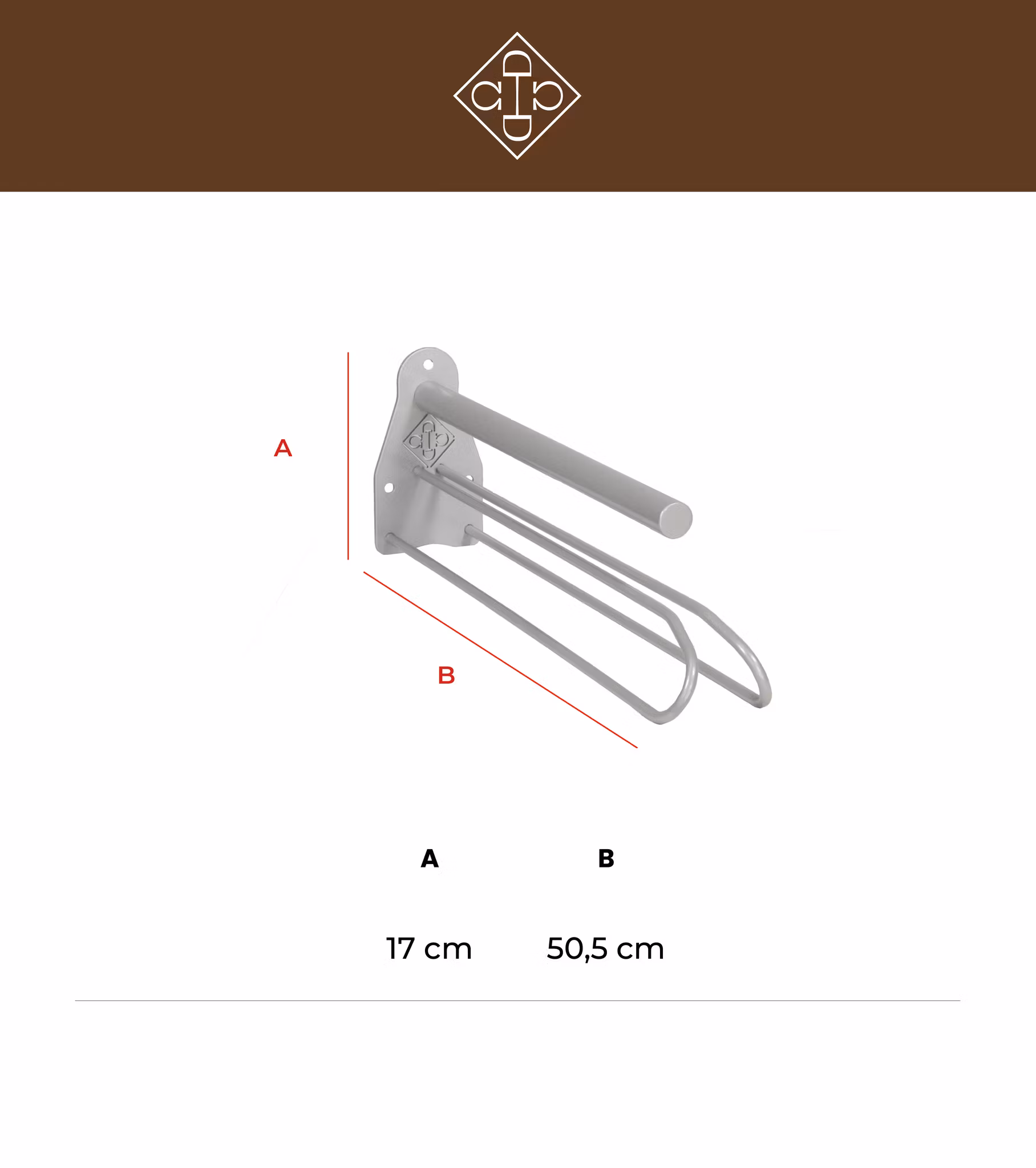 Grooming Deluxe Saddle Rack metal with saddle pad holder