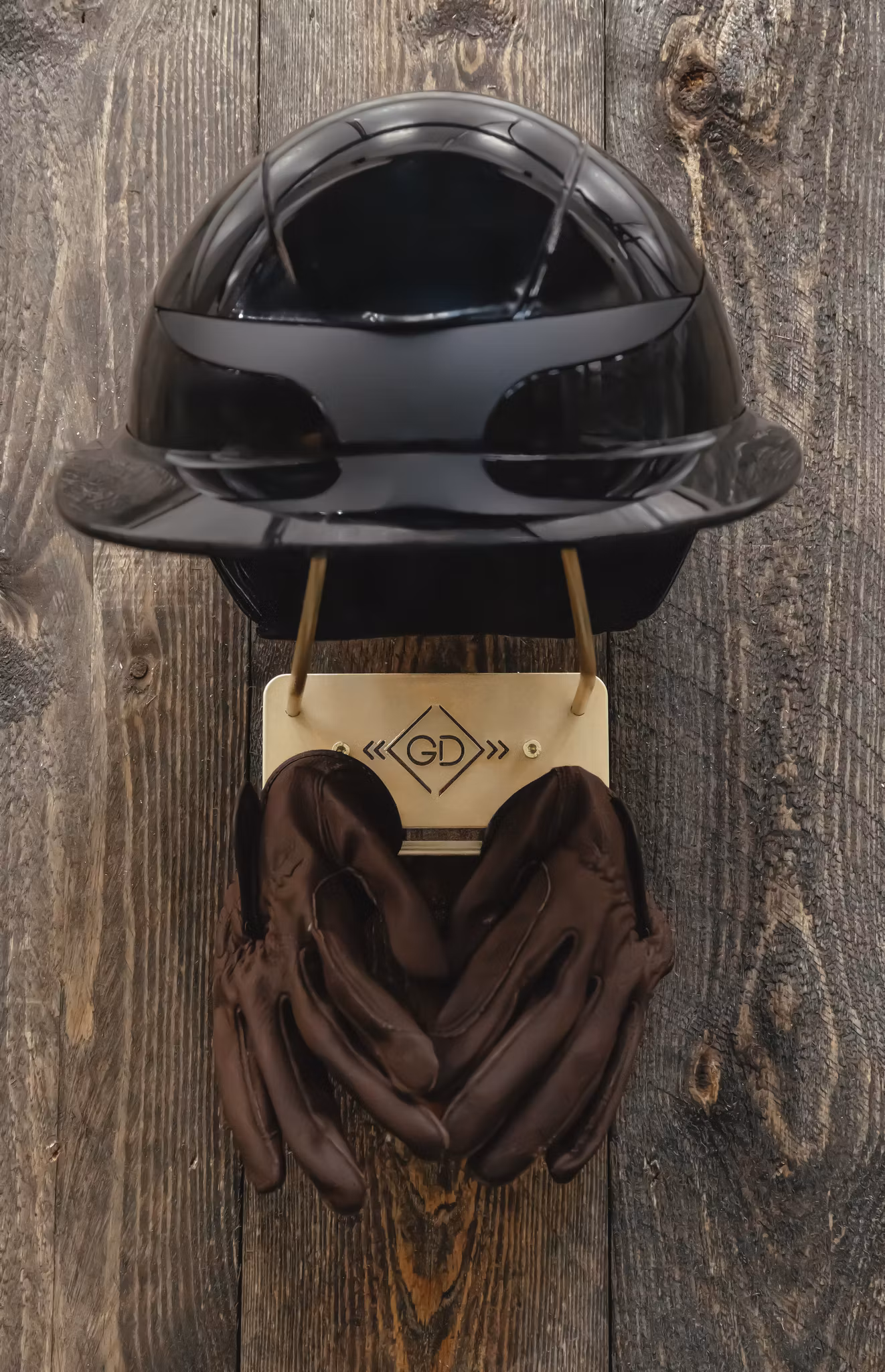 Grooming Deluxe Helmet Holder steel with hook