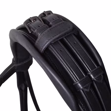 EQ Hamilton rundsytt dressyrträns grå kristall-pannb