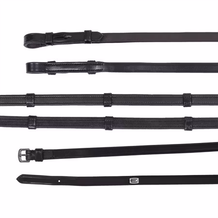 EQ Huntertygel dressyr med stoppar, silver E