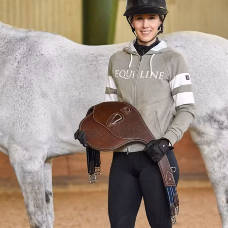 EQ Sadelgjord med magplatta