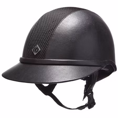 Charles owen SP8 Plus Leatherlook ridhjälm