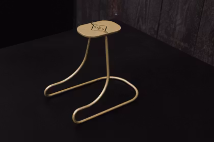 Grooming Deluxe Helmet Holder steel