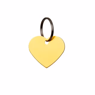 Grooming Deluxe Name Plate Heart