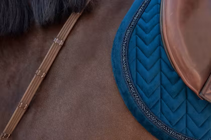Saddle Pad Velvet Mini Peals Jumping