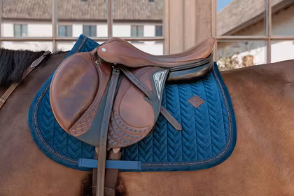 Saddle Pad Velvet Mini Peals Jumping