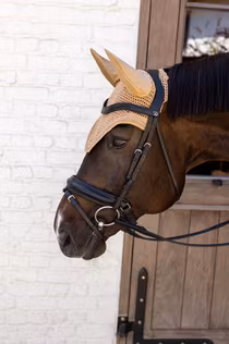 Kentucky Horsewear Fly Veil Wellington Velvet Mini Pearls