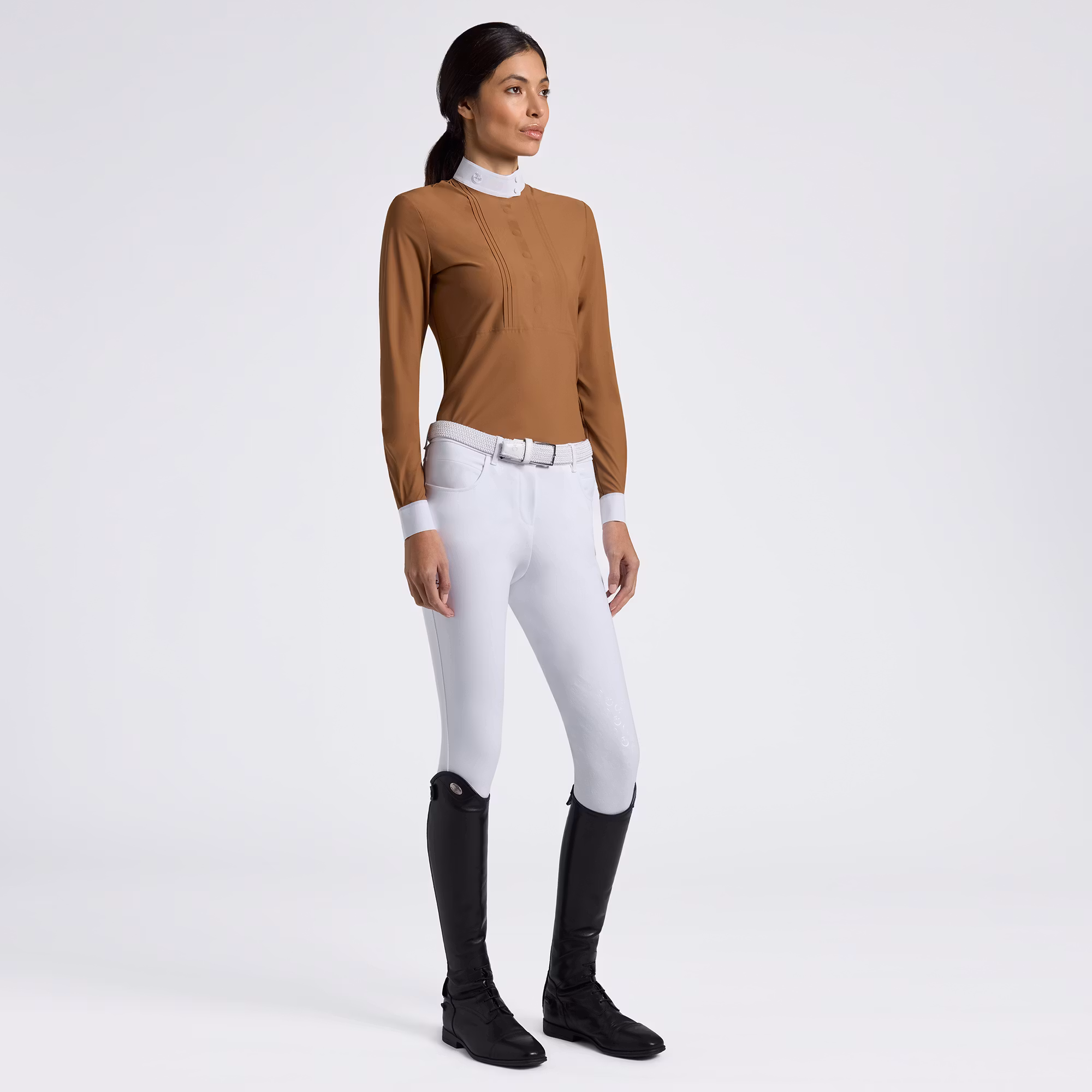 Cavalleria Toscana L/S Heat Sealed BIB Competition Shirt