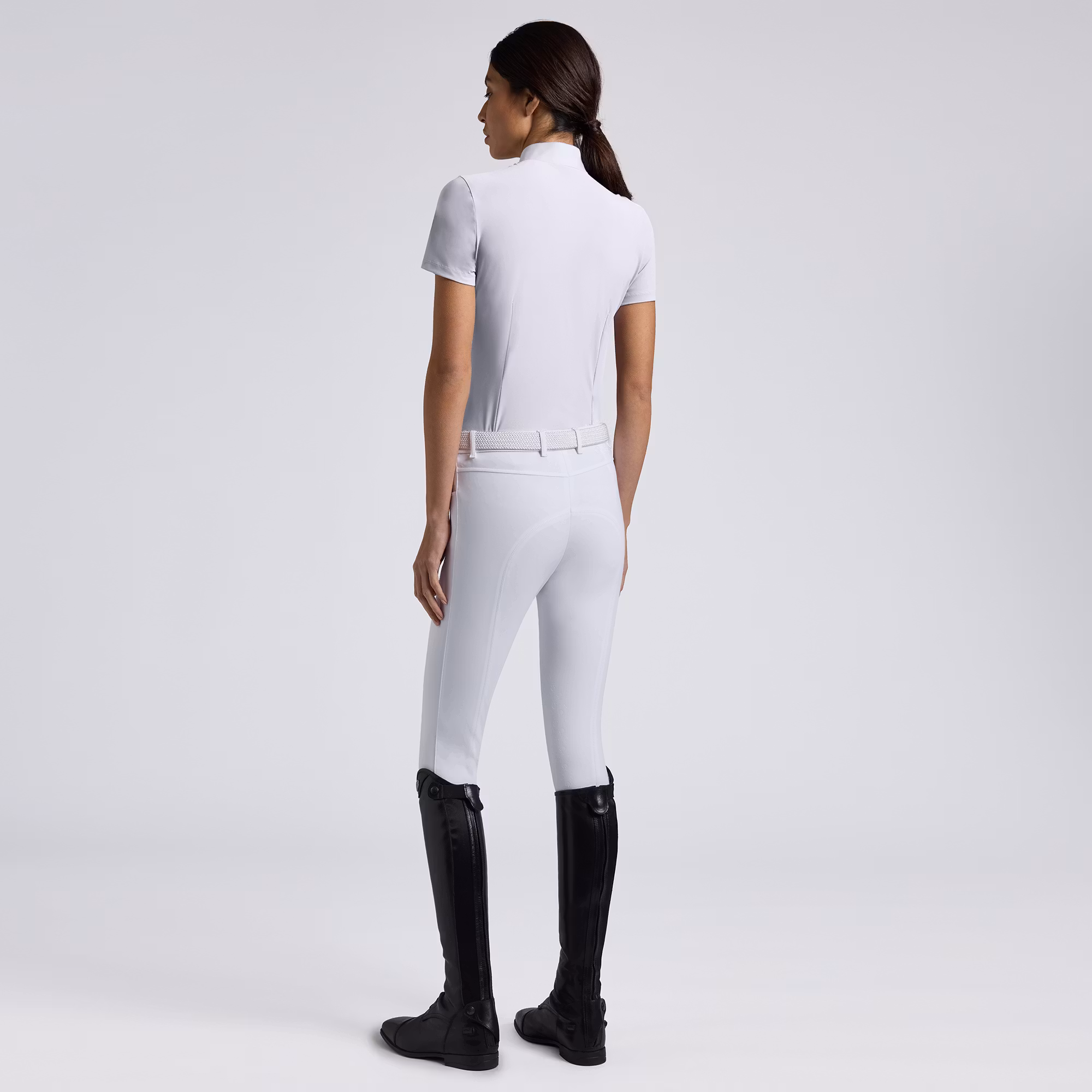 Cavalleria Toscana S/S Insert Mesh Competition Shirt