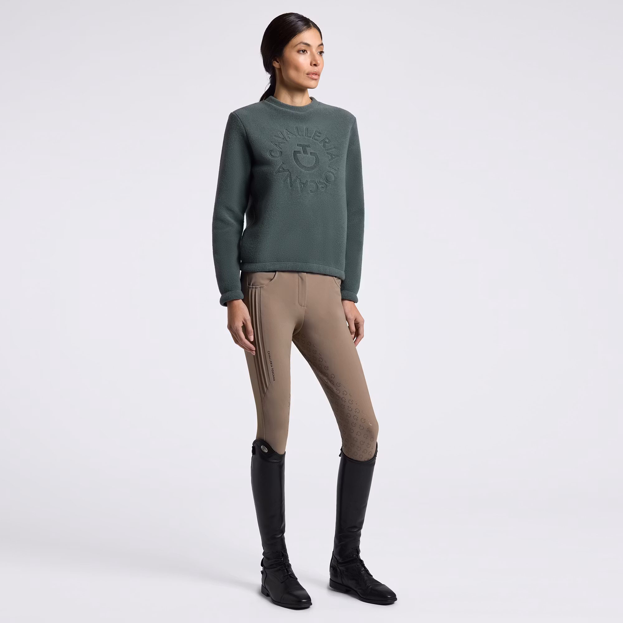 Cavalleria Toscana Fleece Crew Neck