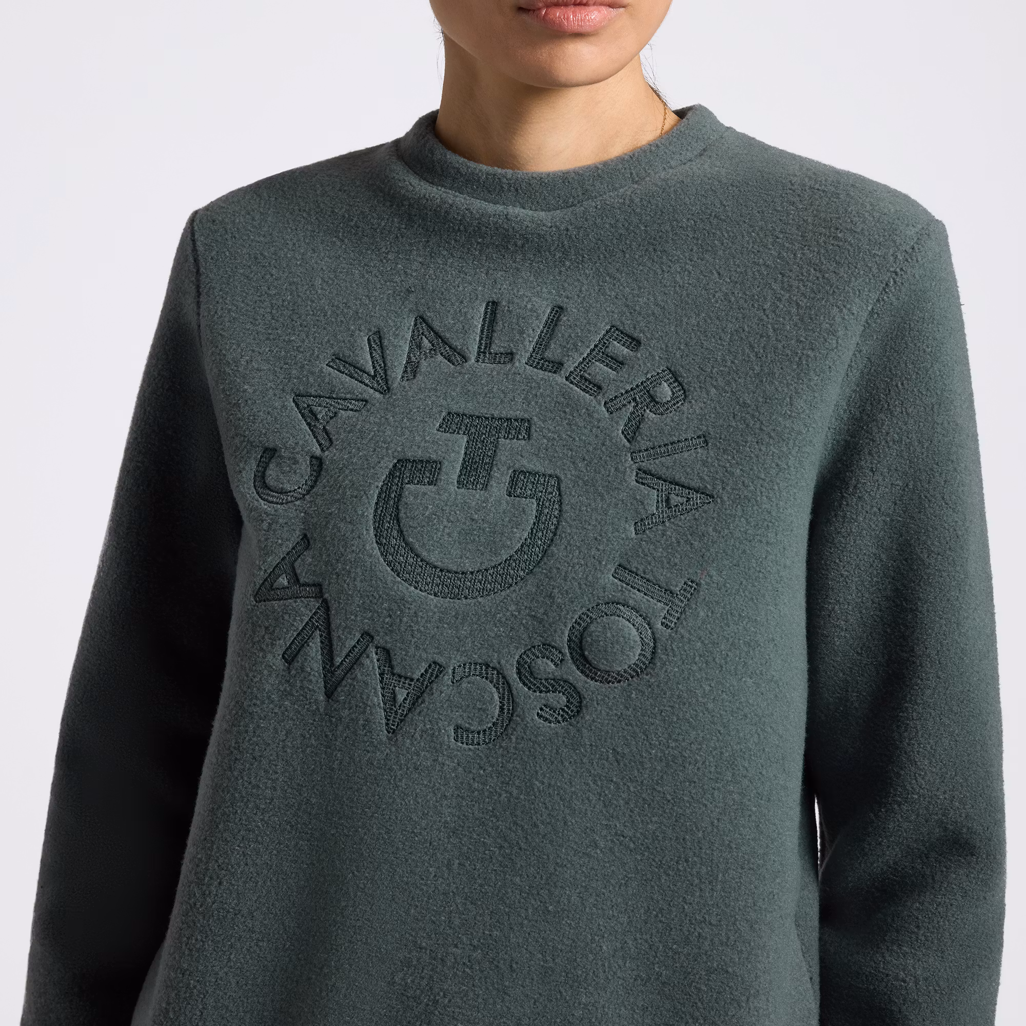 Cavalleria Toscana Fleece Crew Neck