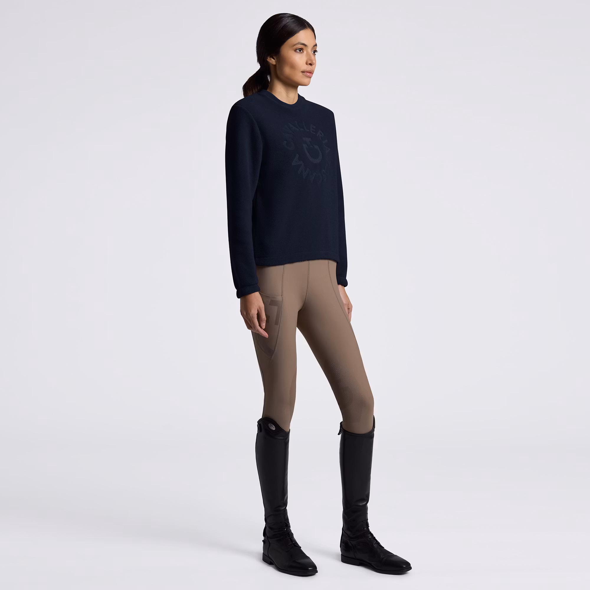 Cavalleria Toscana Fleece Crew Neck