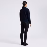 Cavalleria Toscana Fleece w/Orbit Embroidery Logo Half Zip Hoodie