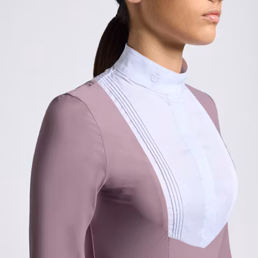 Cavalleria Toscana L/S Jersey Competition Shirt w/Bib