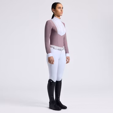 Cavalleria Toscana L/S Jersey Competition Shirt w/Bib