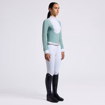 Cavalleria Toscana  L/S Jersey Competition Shirt w/Bib