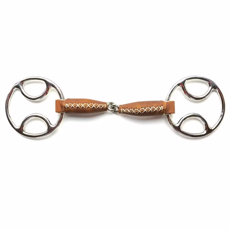 JumpIn Leather Covered beval bit