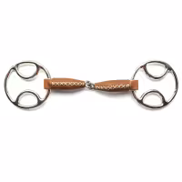 JumpIn Leather Covered beval bit