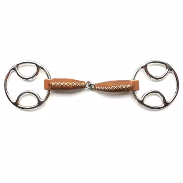 JumpIn Leather Covered beval bit