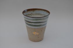 Latte mugg med guldhjärta