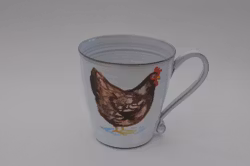 Mugg med Brun höna