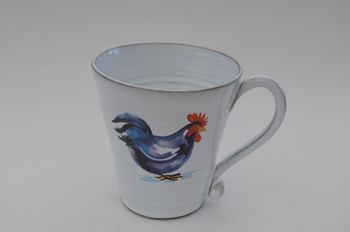 Mugg med Blå tupp