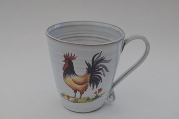Mugg med Svart tupp