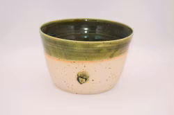 Frukostskål Grön med Ekollon