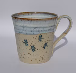 Mugg med Blå trollsländor