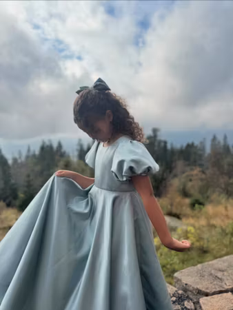 Princesse dress 8 år
