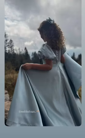 Princesse dress 8 år