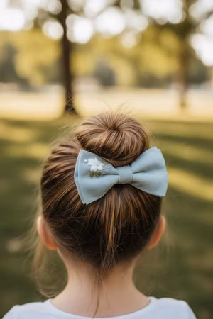 Linsløyfer med broderie