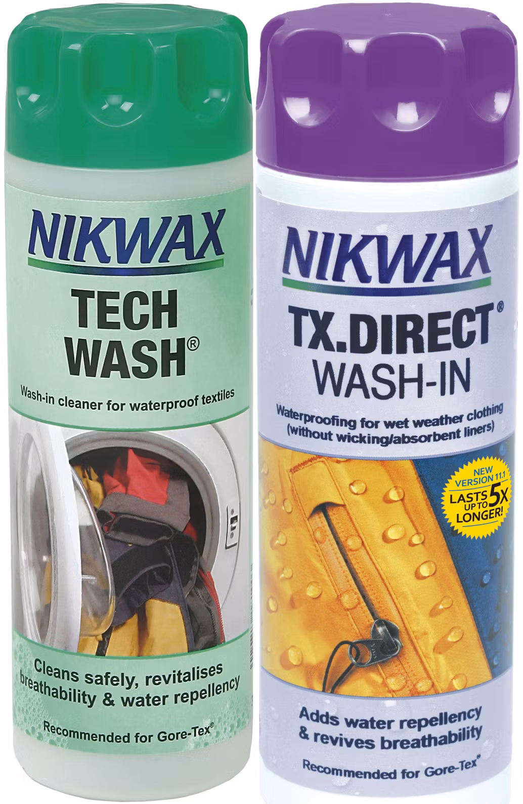 Tech Wash och TX impregnering 2 x 300 ml