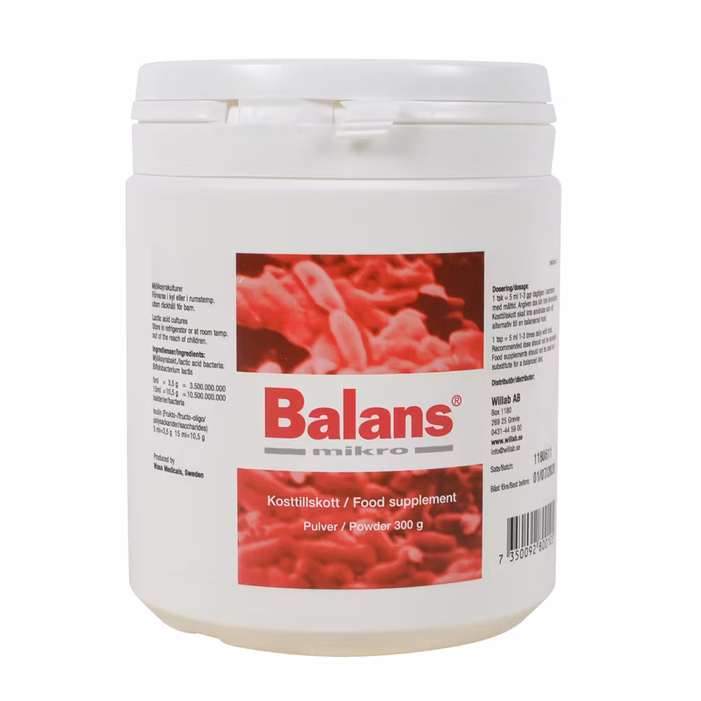 Balans Biologisk Mjölksyra 300 g