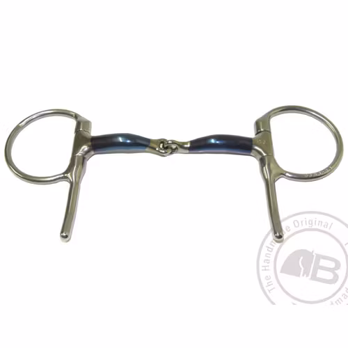 Bomber Half Spoon Snaffle lock up