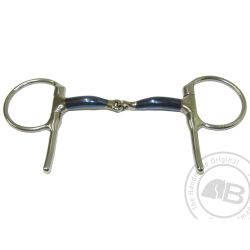 Bomber Half Spoon Snaffle lock up
